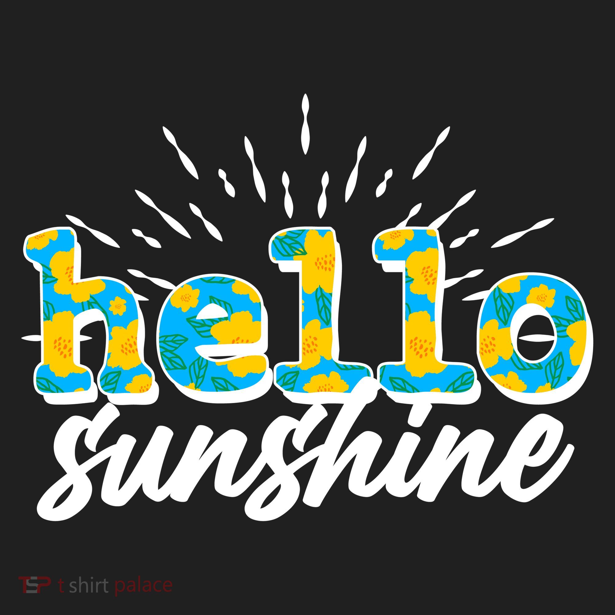 Cute Springy Summery Hello Sunshine Hat