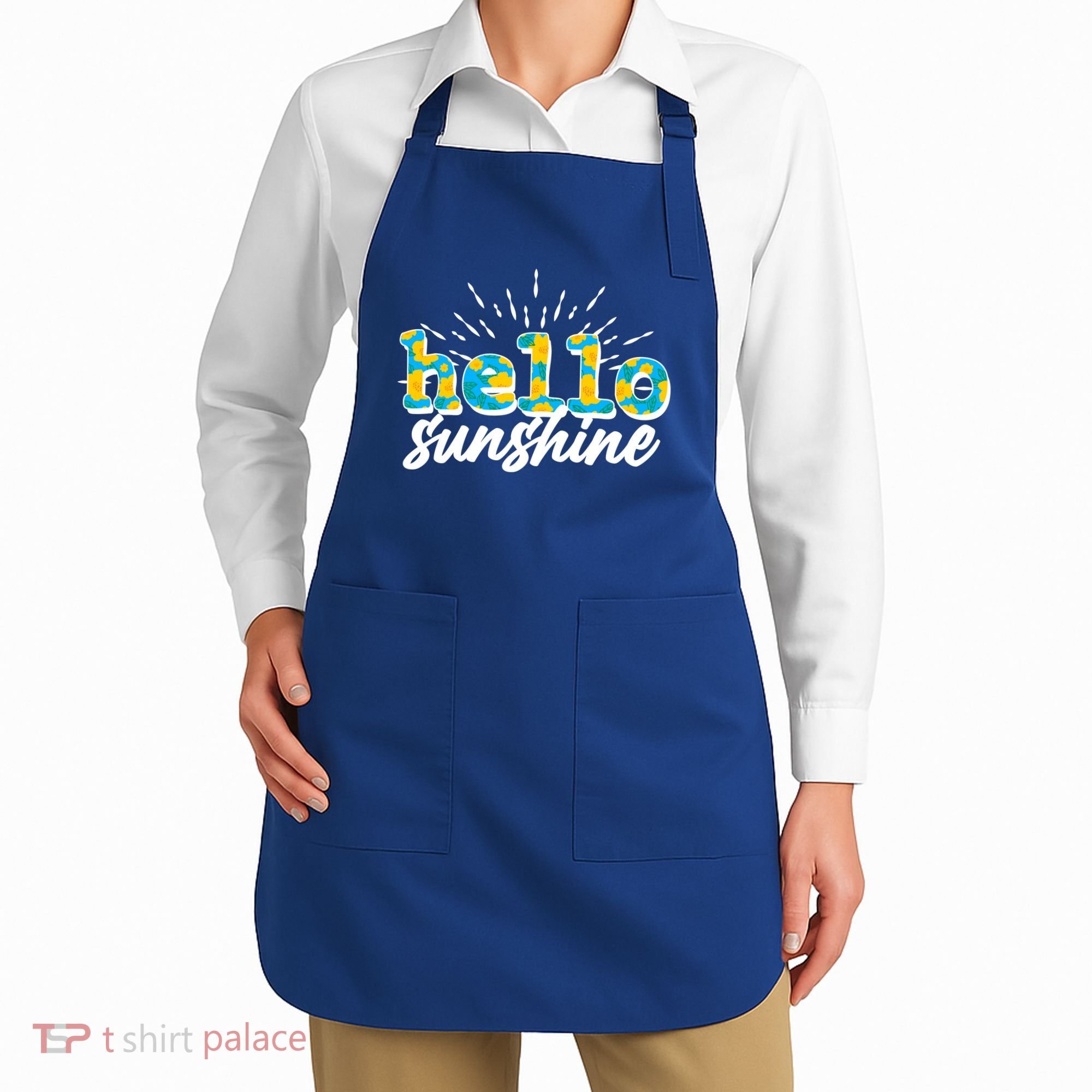 Cute Springy Summery Hello Sunshine Apron