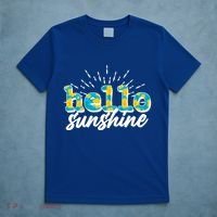 Cute Springy Summery Hello Sunshine T-Shirt thumb 5