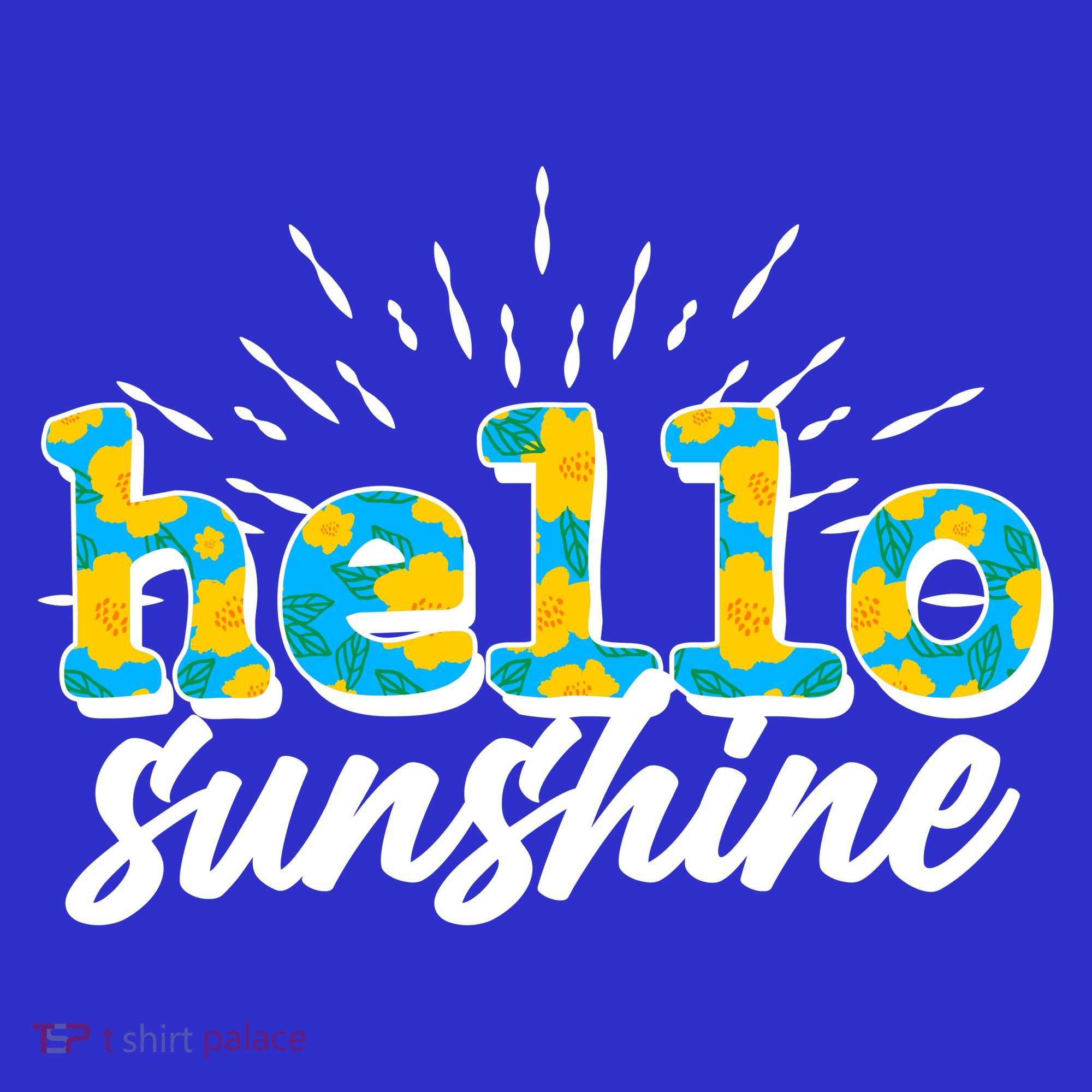 Cute Springy Summery Hello Sunshine Coaster