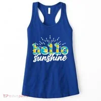 Cute Springy Summery Hello Sunshine Women's Tank Top thumb 0