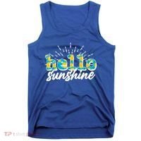 Cute Springy Summery Hello Sunshine Tank Top thumb 0