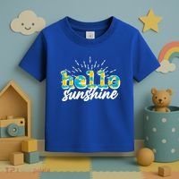 Cute Springy Summery Hello Sunshine Toddler T-Shirt thumb 3