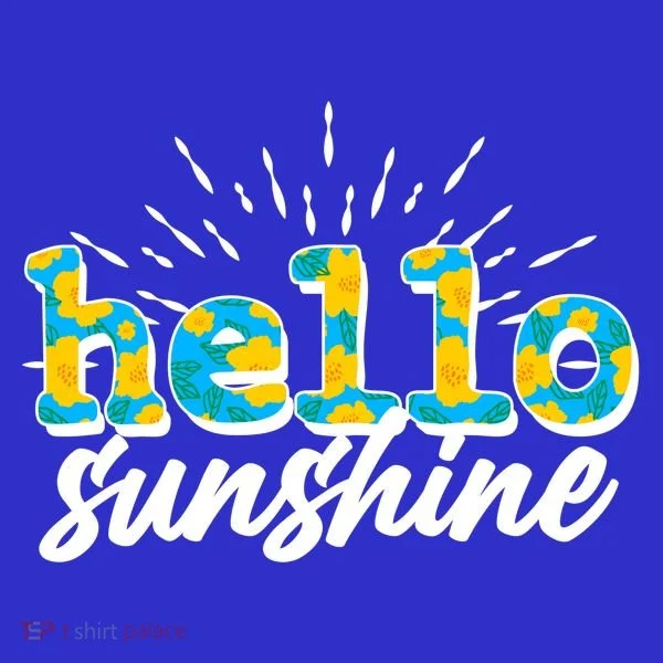 Cute Springy Summery Hello Sunshine Women's Long Sleeve Shirt
