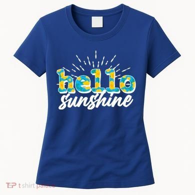 Cute Springy Summery Hello Sunshine Women's T-Shirt