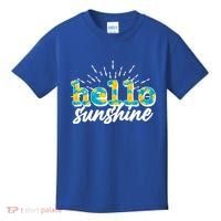 Cute Springy Summery Hello Sunshine Kids T-Shirt thumb 0