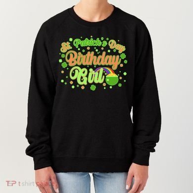 Cute St. Patrick's Day Birthday Girl Women's Sweatshirt