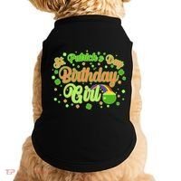 Cute St. Patrick's Day Birthday Girl Doggie Tank thumb 0