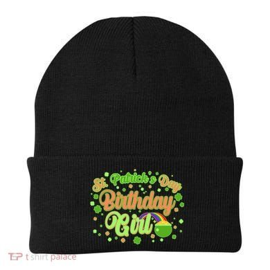 Cute St. Patrick's Day Birthday Girl Beanie