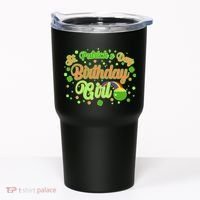 Cute St. Patrick's Day Birthday Girl Tumbler thumb 0