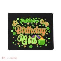 Cute St. Patrick's Day Birthday Girl Mousepad thumb 0