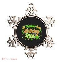 Cute St. Patrick's Day Birthday Girl Ornament thumb 0