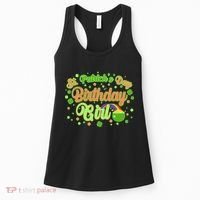 Cute St. Patrick's Day Birthday Girl Women's Tank Top thumb 0