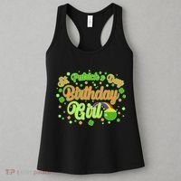 Cute St. Patrick's Day Birthday Girl Women's Tank Top thumb 3