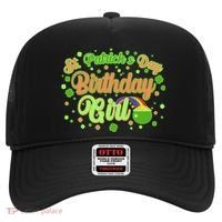 Cute St. Patrick's Day Birthday Girl Hat thumb 0