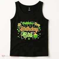 Cute St. Patrick's Day Birthday Girl Tank Top thumb 2