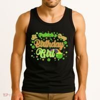Cute St. Patrick's Day Birthday Girl Tank Top thumb 3