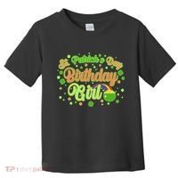 Cute St. Patrick's Day Birthday Girl Toddler T-Shirt thumb 0