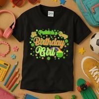 Cute St. Patrick's Day Birthday Girl Kids T-Shirt thumb 3