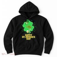 Cute St. Patrick's Day Flamingo With Beer Hoodie thumb 0