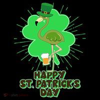 Cute St. Patrick's Day Flamingo With Beer Coffee Mug thumb 5