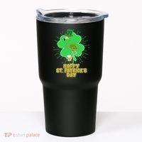 Cute St. Patrick's Day Flamingo With Beer Tumbler thumb 0