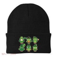 Cute St Patrick's Day Lucky Owls Beanie thumb 0