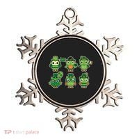 Cute St Patrick's Day Lucky Owls Ornament thumb 0