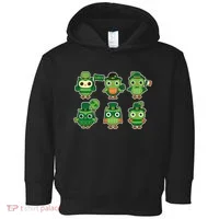 Cute St Patrick's Day Lucky Owls Toddler Hoodie thumb 0
