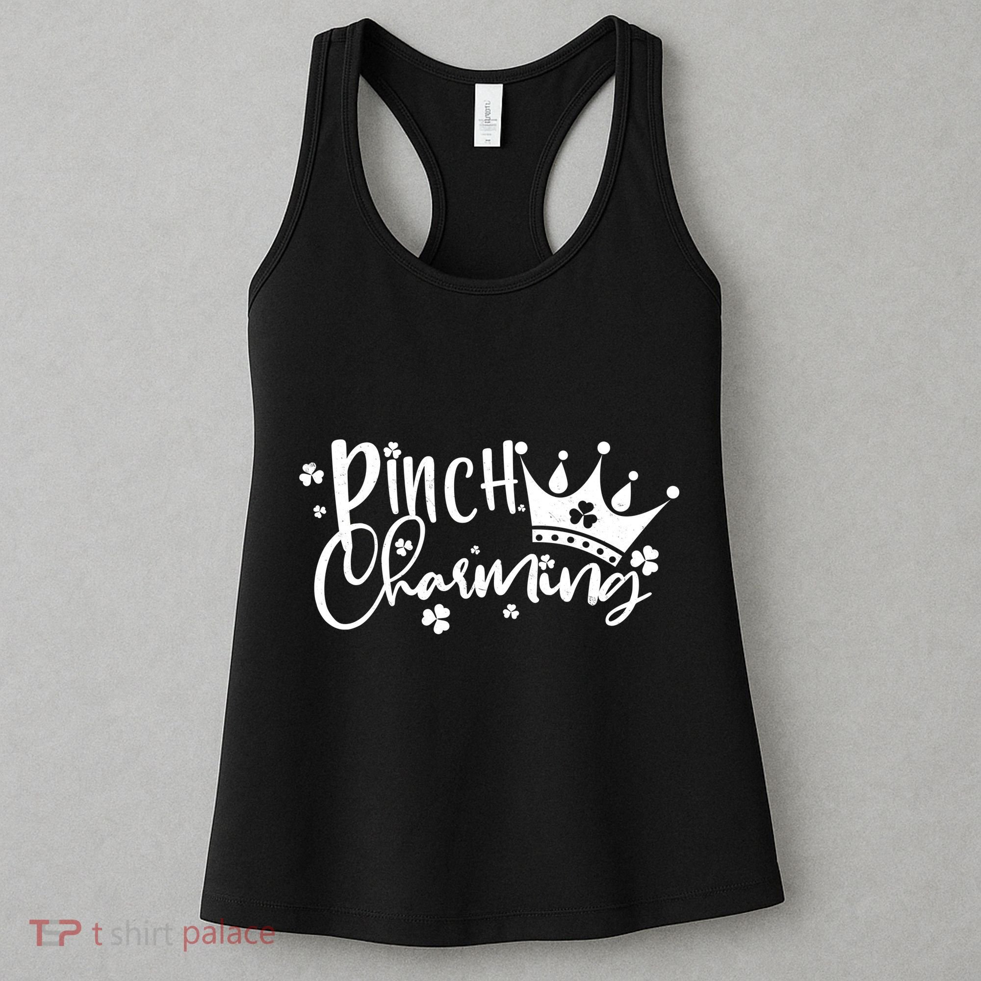 Cute St Patricks Day Pinch Charming Women's Tank Top