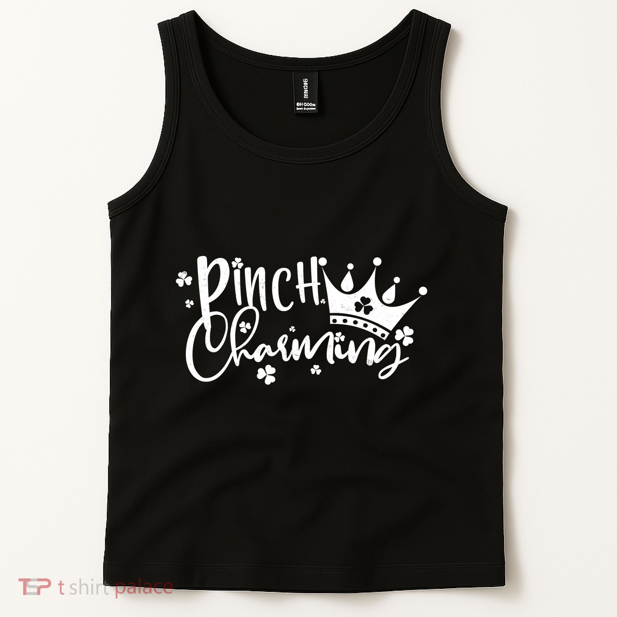 Cute St Patricks Day Pinch Charming Tank Top