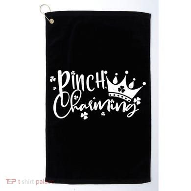 Cute St Patricks Day Pinch Charming Golf Towel