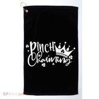 Cute St Patricks Day Pinch Charming Golf Towel thumb 0