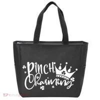 Cute St Patricks Day Pinch Charming Tote Bag thumb 0
