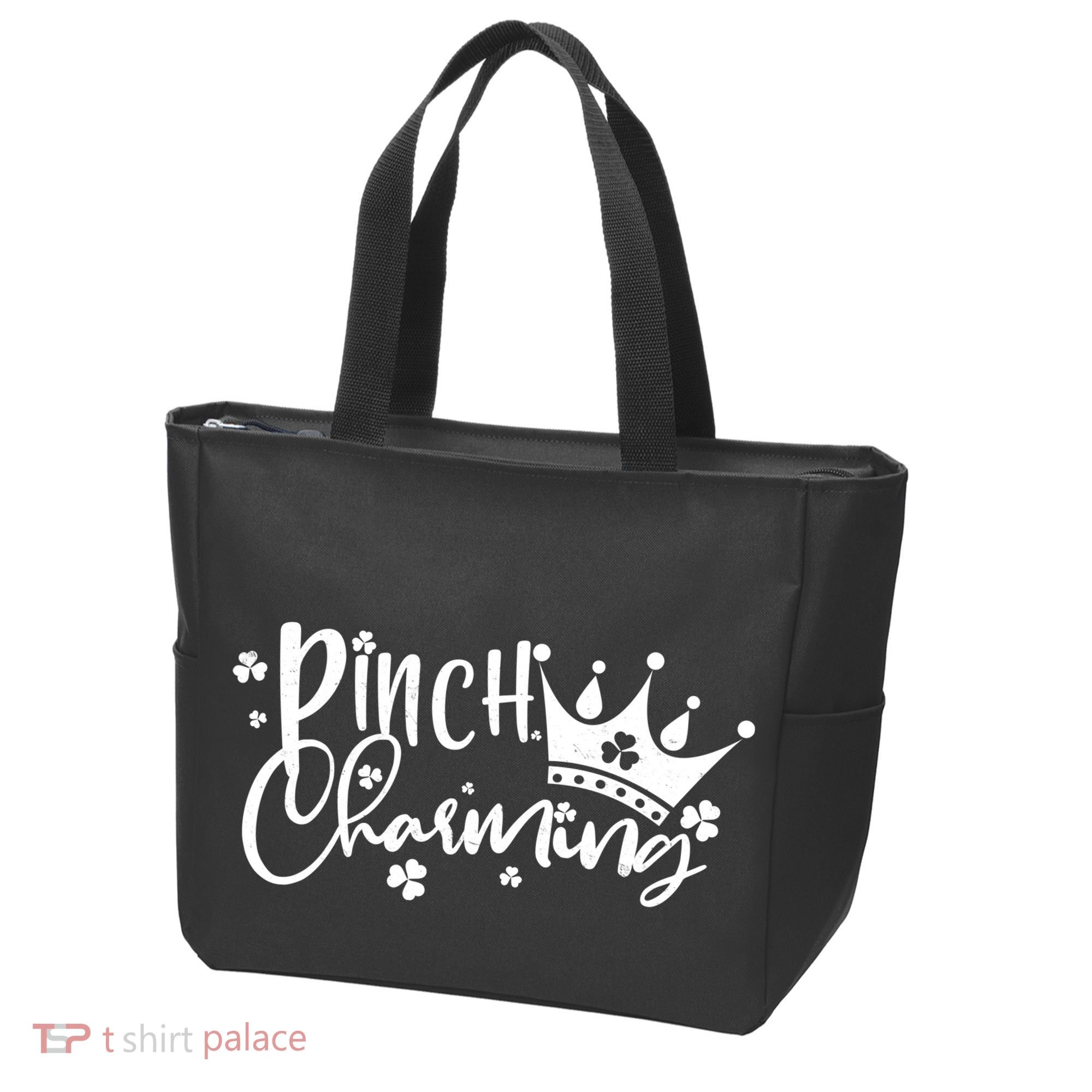 Cute St Patricks Day Pinch Charming Tote Bag