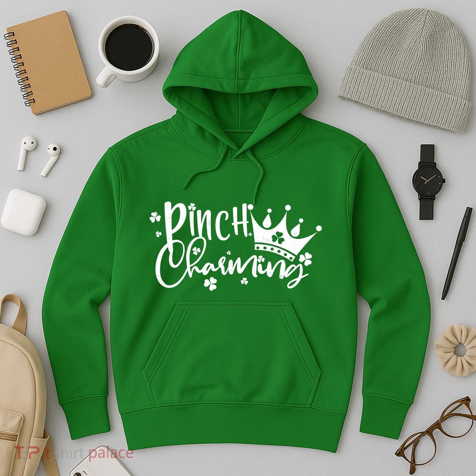 Cute St Patricks Day Pinch Charming Hoodie