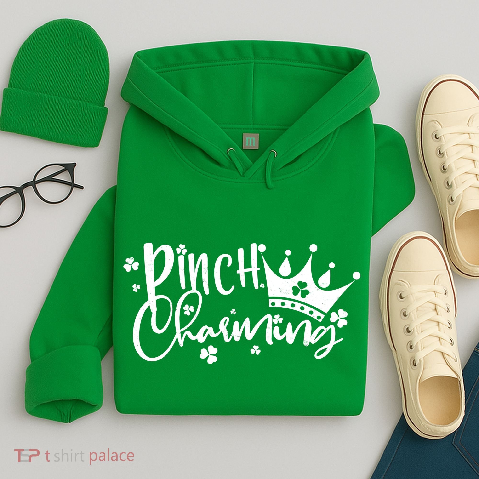 Cute St Patricks Day Pinch Charming Hoodie