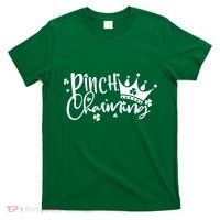 Cute St Patricks Day Pinch Charming T-Shirt thumb 0