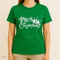 Cute St Patricks Day Pinch Charming T-Shirt thumb 4