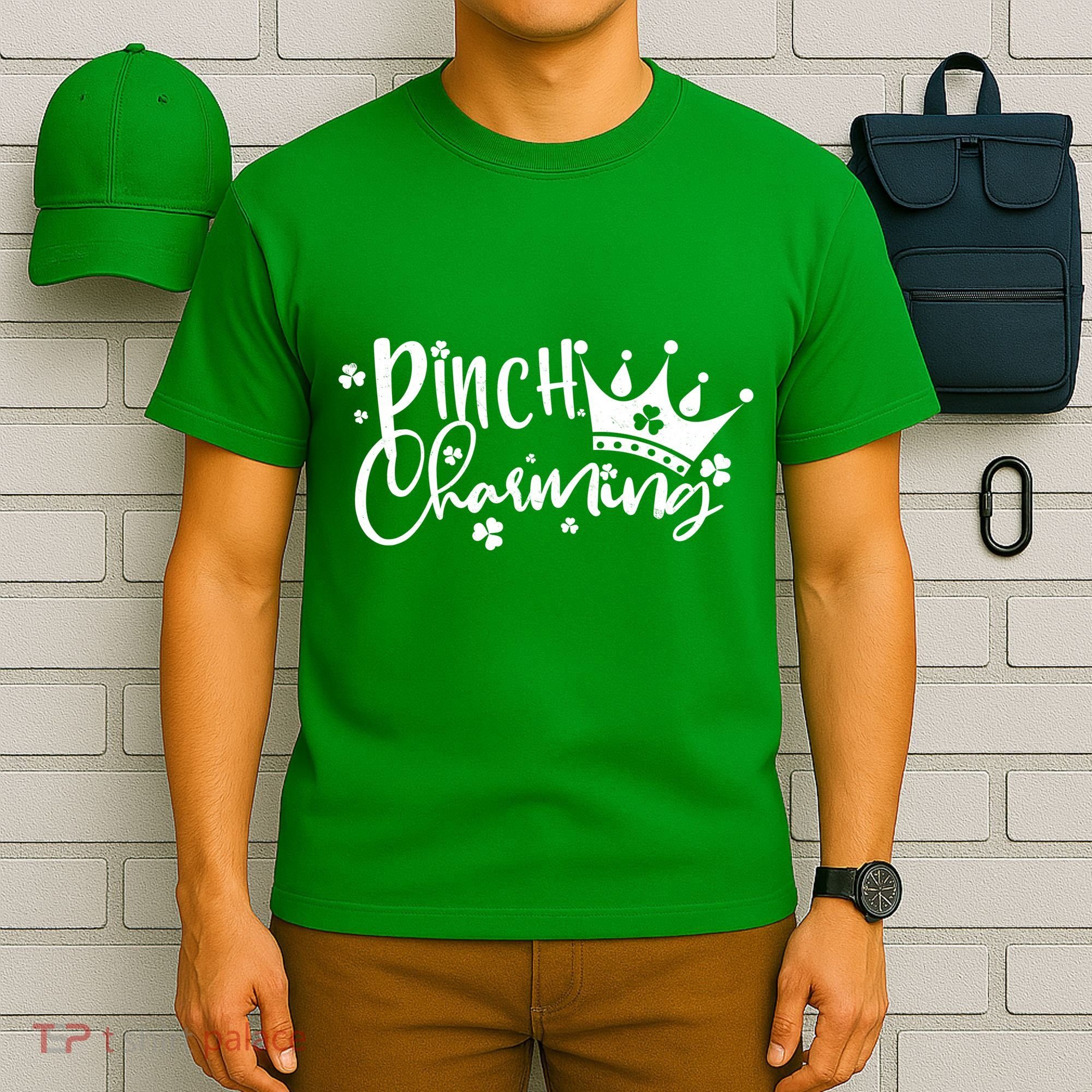 Cute St Patricks Day Pinch Charming T-Shirt