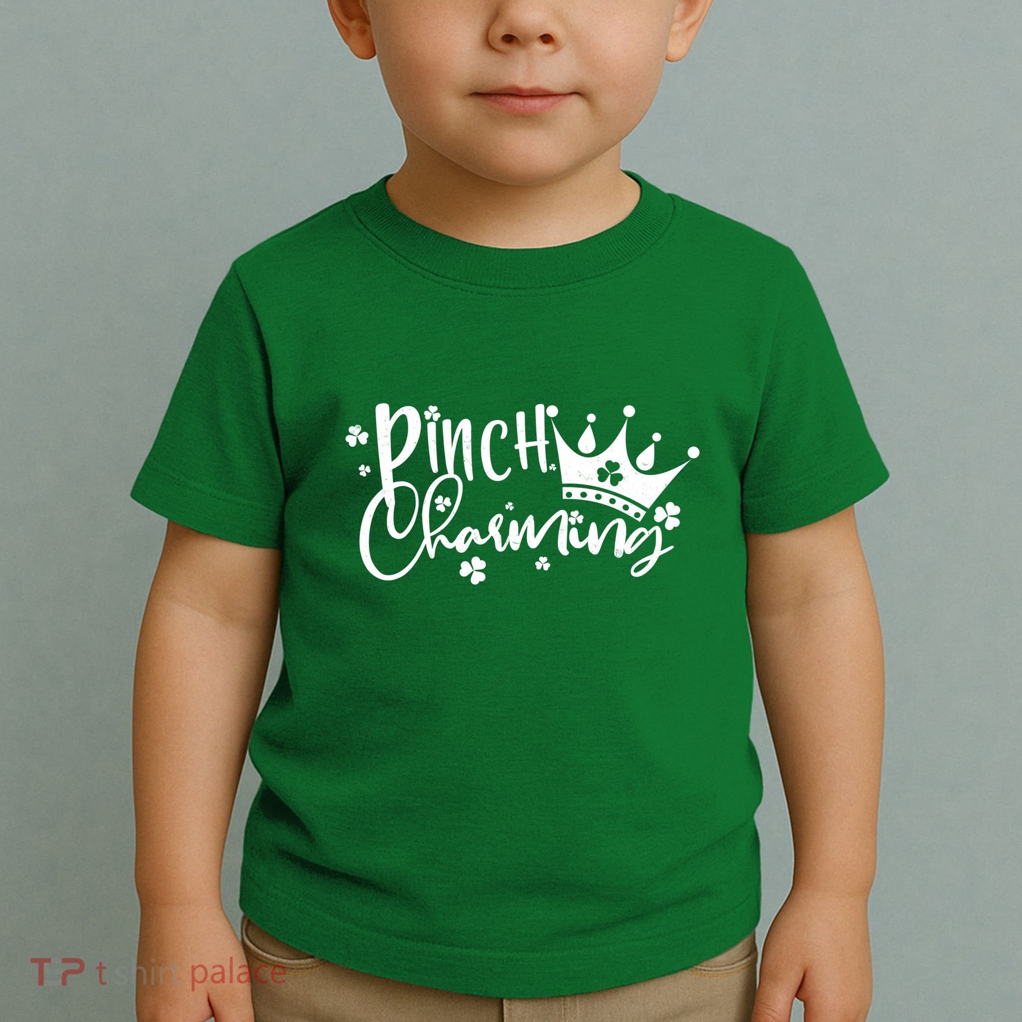 Cute St Patricks Day Pinch Charming Toddler T-Shirt