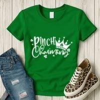 Cute St Patricks Day Pinch Charming Women's T-Shirt thumb 3