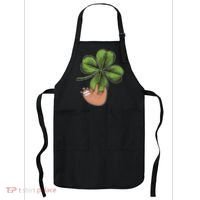 Cute St Patrick's Day Shamrock Sloth Apron thumb 0