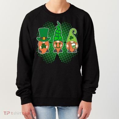 Cute St Patrick's Days Lucky Gnomes Women's Sweatshirt