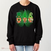 Cute St Patrick's Days Lucky Gnomes Women's Sweatshirt thumb 0
