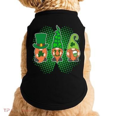 Cute St Patrick's Days Lucky Gnomes Doggie Tank