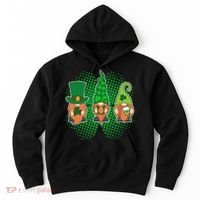 Cute St Patrick's Days Lucky Gnomes Hoodie thumb 0