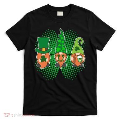 Cute St Patrick's Days Lucky Gnomes T-Shirt