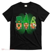 Cute St Patrick's Days Lucky Gnomes T-Shirt thumb 0