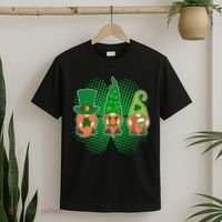 Cute St Patrick's Days Lucky Gnomes T-Shirt thumb 2